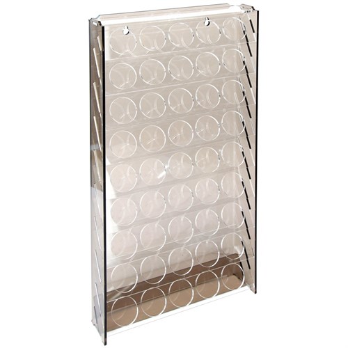 OW MK-1 Plastic Paint Rack — 45 Citadel Pots, Brown - photo 31084