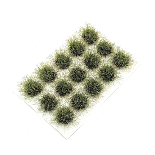 Scenic Grass Medium Green - 15pcs 8×10 mm - photo 31114