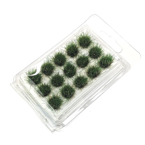 Scenic Grass Dark Green - 15pcs 8×10 mm - photo 31128