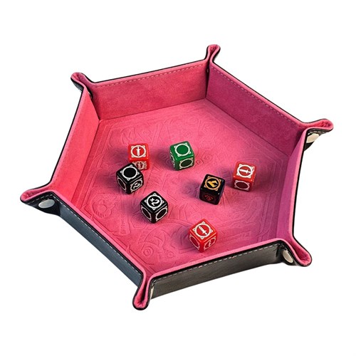Dice Tray TORNSCAPE DND Pink-Black - photo 31263