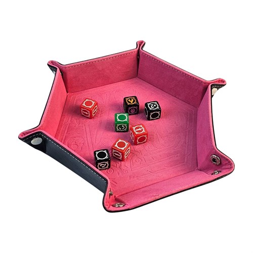 Dice Tray TORNSCAPE DND Pink-Black - photo 31265