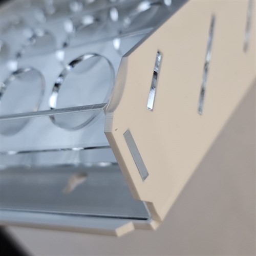 OW MK-1 Plastic Paint Rack — 54 Vallejo Bottles, White - photo 31268