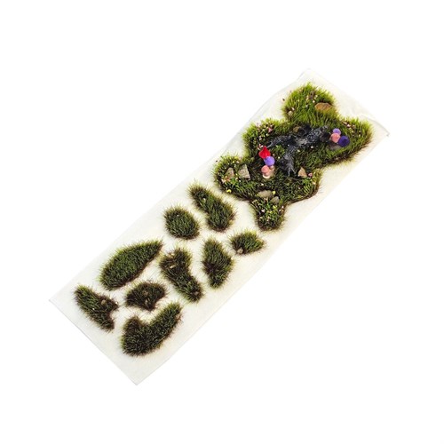 Scenic Grass for Dioramas Spring with Tree and Mushrooms - photo 31275