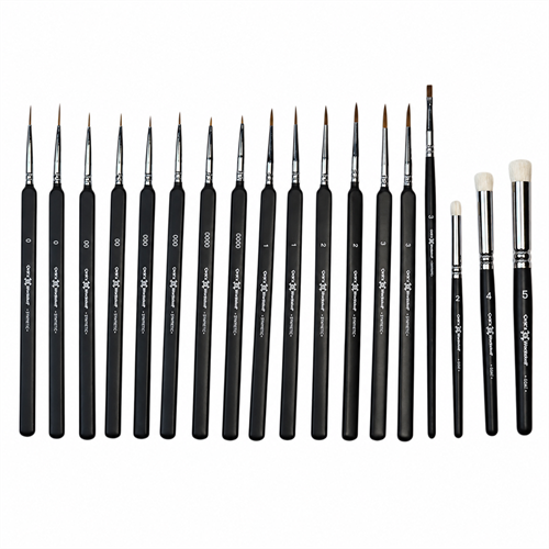 Art Brushes for Models and Miniatures Pro Plus 18 pcs - photo 31338