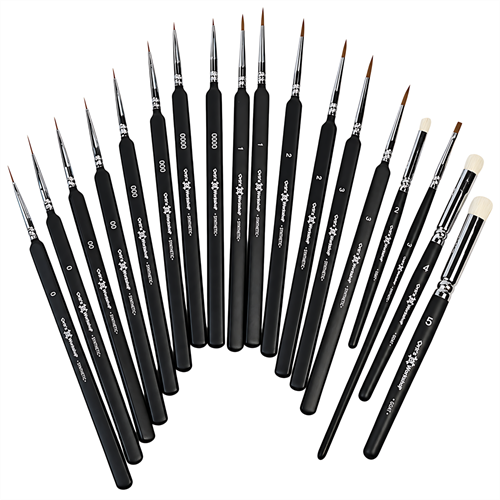 Art Brushes for Models and Miniatures Pro Plus 18 pcs - photo 31341