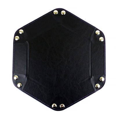 Dice Tray для кубиков TORNSCAPE DND Чёрный с фиолетовым - фото 7776