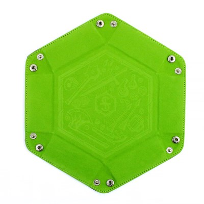 Dice Tray для кубиков TORNSCAPE DND Синий с зеленым - фото 7785