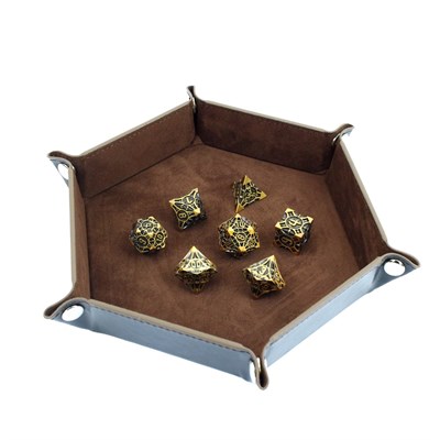 Dice Tray для кубиков TORNSCAPE DND Темно-коричневый - фото 7788