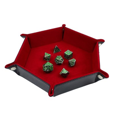 Dice Tray для кубиков TORNSCAPE DND Бордовый - фото 7813