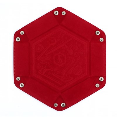 Dice Tray для кубиков TORNSCAPE DND Бордовый - фото 7815