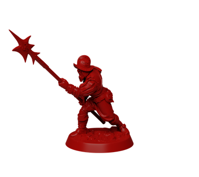 ​​​​​​​Tornscape – Guardsman Halberdier (Castilla) - фото 8132