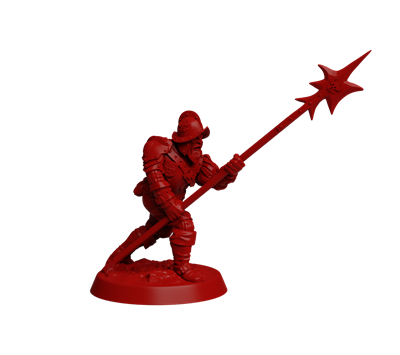 ​​​​​​​Tornscape – Guardsman Halberdier (Castilla) - фото 8133