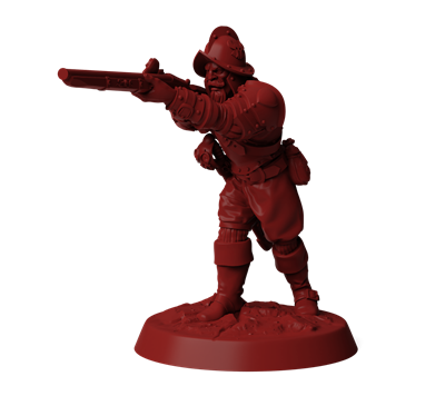 Tornscape – Guardsman Musketeer (Castilla) - фото 8151