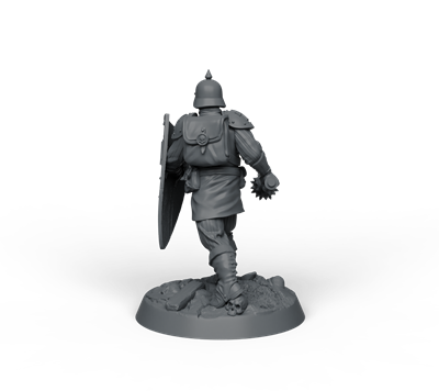 Tornscape – Line Soldier with Mace - фото 8565