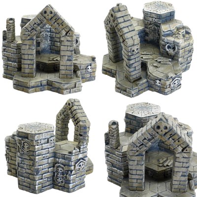 Набор ландшафта «Руины Весторна» (3шт) - фото 8619