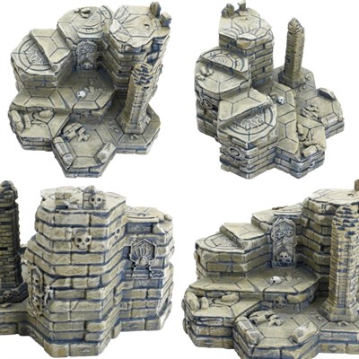 Набор ландшафта «Руины Весторна» (3шт) - фото 8621