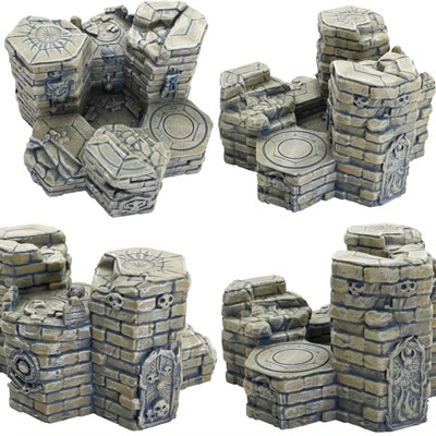 Набор ландшафта «Руины Весторна» (3шт) - фото 8624