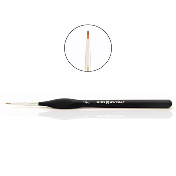 OW Expert Round Synthetic Brush, No. 00, Short Bristles