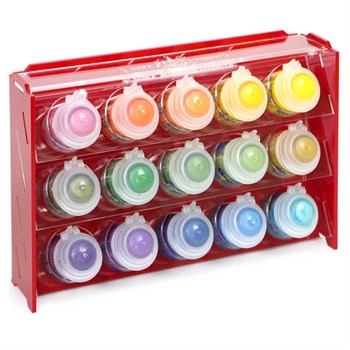 Plastic stand OW red for paints 15 jars Mk-1 (Citadel)