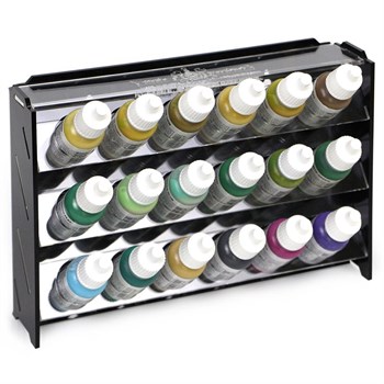 Plastic stand OW black for paints 18 jars Mk-1 (Vallejo)