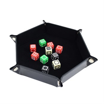 Dice Tray for TORNSCAPE DND Black