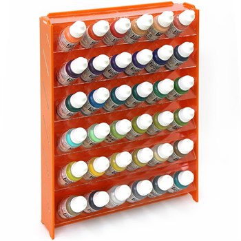 Plastic stand OW orange for paints 36 jars Mk-1 (Vallejo)