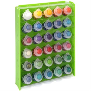 Plastic stand OW green for paints 30 jars Mk-1 (Citadel)