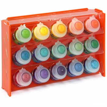Plastic stand OW orange for paints 15 jars Mk-1 (Citadel)
