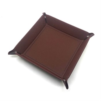 Dice Tray Square Brown