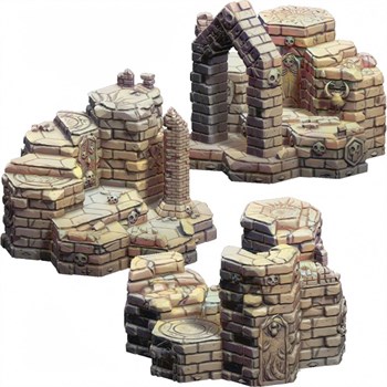 Landscape set “Ruins of Westorn” (3 pieces)