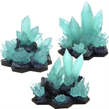 Landscape set “Etherite Crystals” (3 pcs) Tornscape