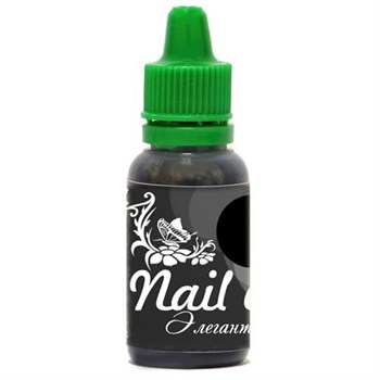 Nail Art Paint Elegant Black 15 ml Nail Art