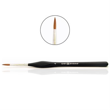 OW Expert Round Kolinsky Brush, No. 4