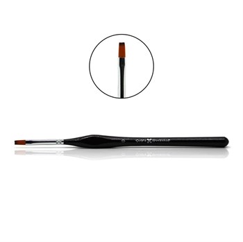 OW Expert Flat Synthetic Brush, No. 0