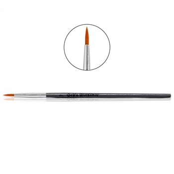 OW Standard Round Synthetic Brush, No. 3