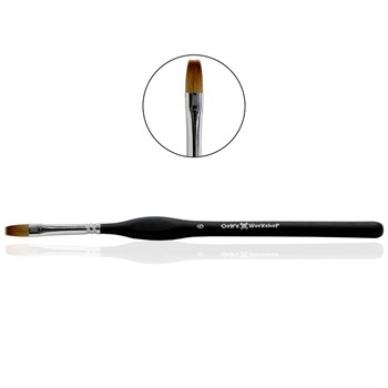 OW Expert Flat Kolinsky Brush, No. 6