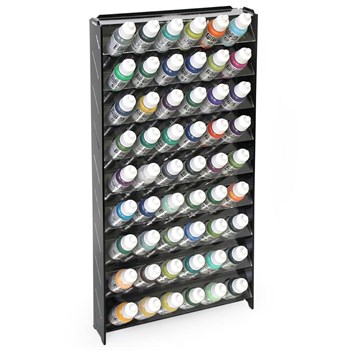 OW Plastic Rack Black for Paints 54 Bottles Mk-1 (Vallejo)