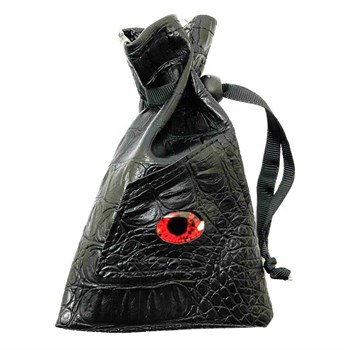 Dice Bag Demon's Eye (Burgundy)