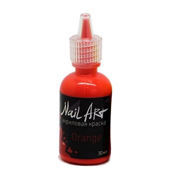 Nail Art Paint OW Orange 30 ml. Nail Art