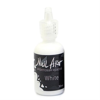 Nail Art Paint OW White 30 ml. Nail Art