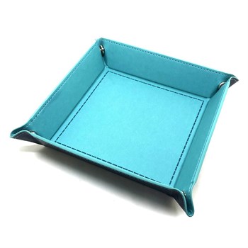 Dice Tray (Dice Tray) Square Turquoise-Blue
