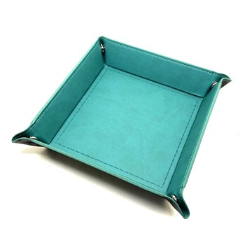 Dice Tray (Dice Tray) Square Dark Turquoise-Blue