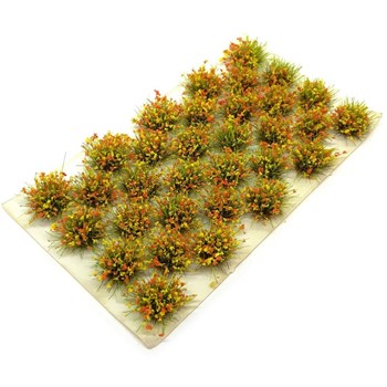 Scenic Flower Tufts Red-Yellow - 32pcs 10 mm