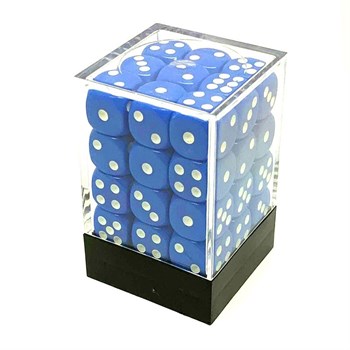 Dice Set 36 pcs. D6 Blue 12 mm