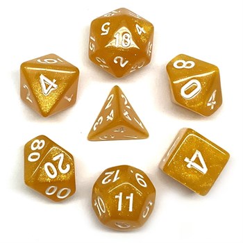 7-Piece RPG Dice Set — Honeycomb