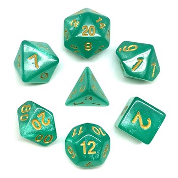 7-Piece RPG Dice Set — Aventurine