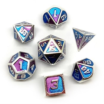 7-Piece Metal RPG Dice Set — Dawn Ray