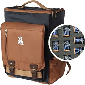 Дорожный рюкзак для путешествий OW (Сине-коричневый)