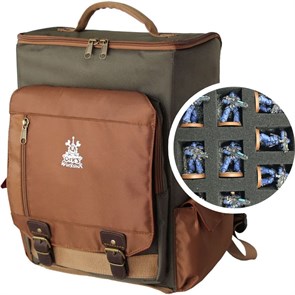 Дорожный рюкзак для путешествий OW (Зелёно-коричневый)