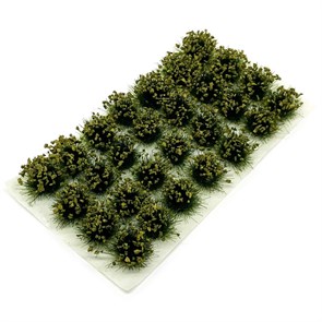 Модельная трава зеленые цветы